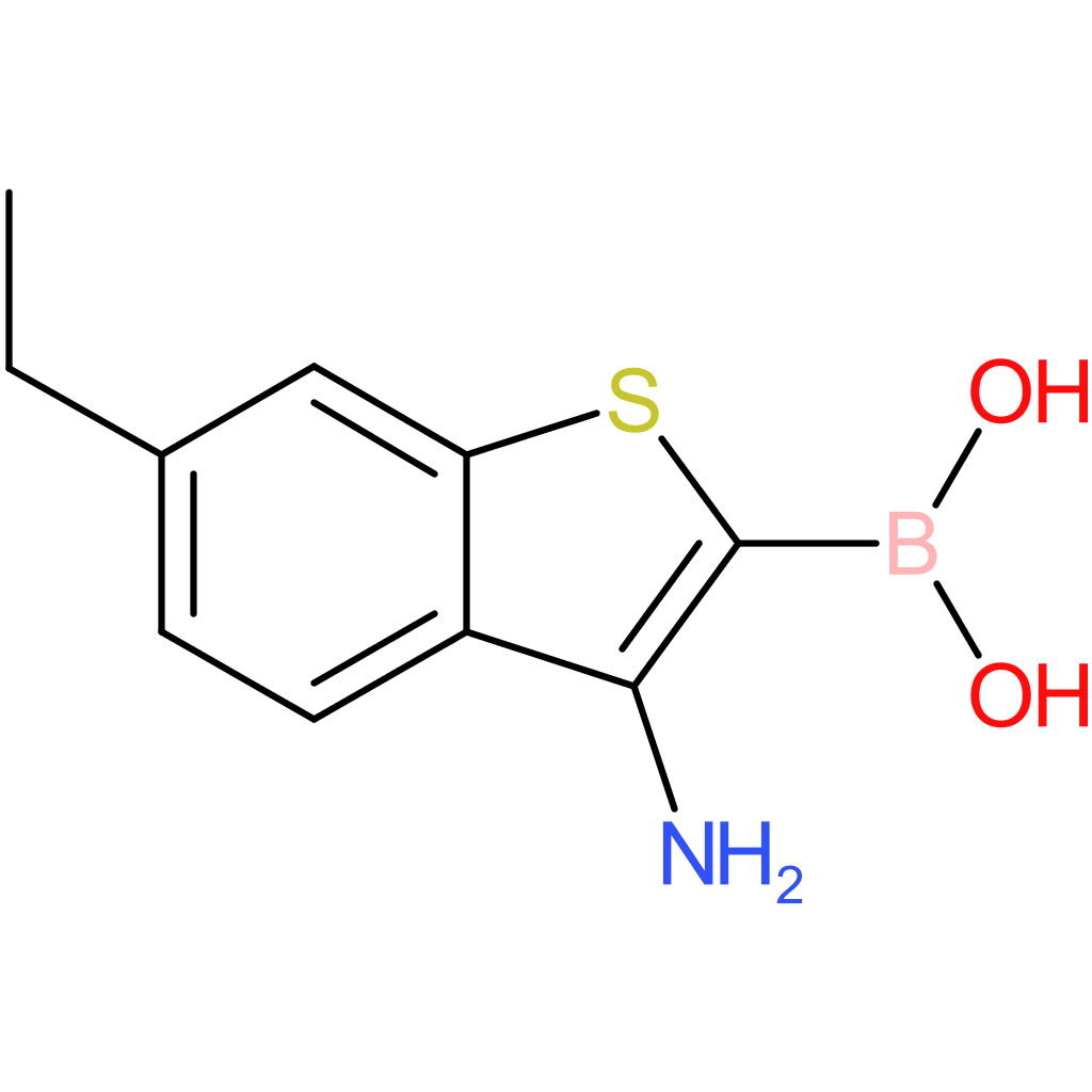 3-amino-6-ethylbenzothiophene-2-boronic acid