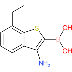 3-amino-7-ethylbenzothiophene-2-boronic acid