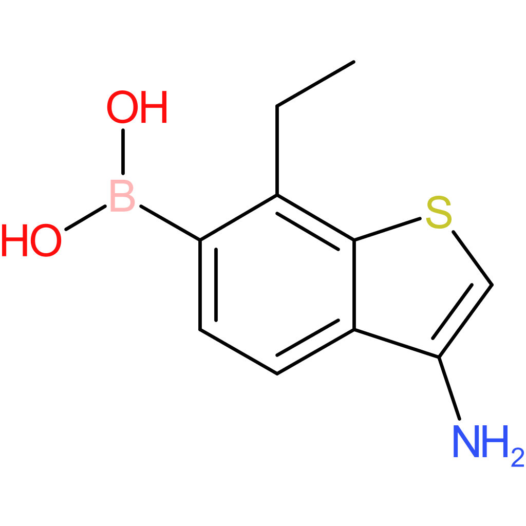 3-amino-7-ethylbenzothiophene-6-boronic acid