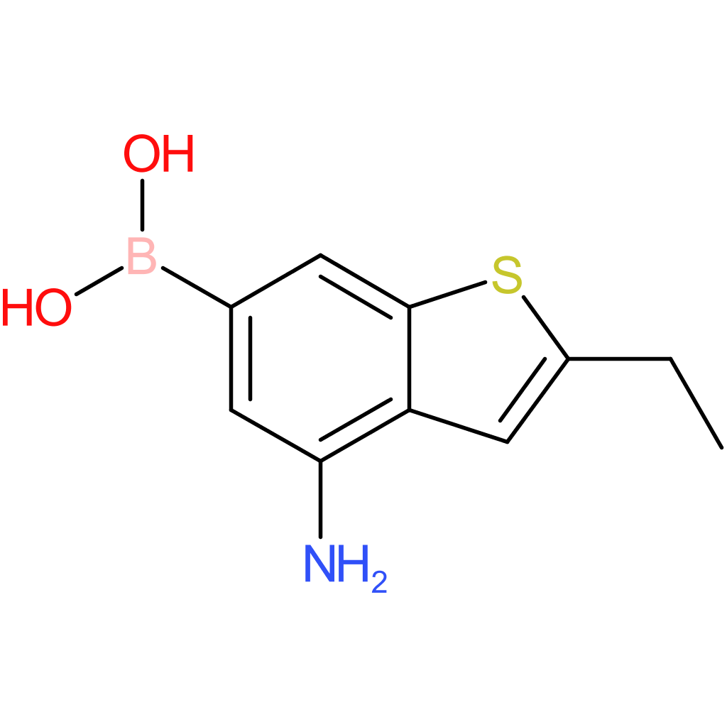 4-amino-2-ethylbenzothiophene-6-boronic acid