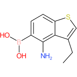 4-amino-3-ethylbenzothiophene-5-boronic acid