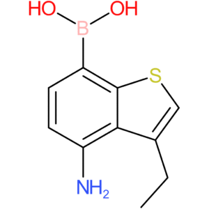 4-amino-3-ethylbenzothiophene-7-boronic acid