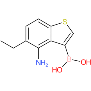 4-amino-5-ethylbenzothiophene-3-boronic acid