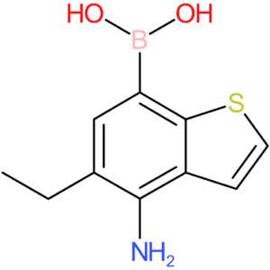 4-amino-5-ethylbenzothiophene-7-boronic acid