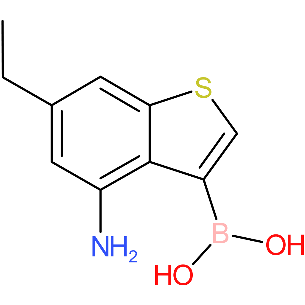 4-amino-6-ethylbenzothiophene-3-boronic acid