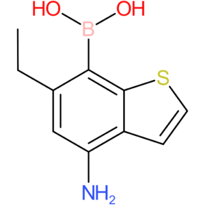 4-amino-6-ethylbenzothiophene-7-boronic acid