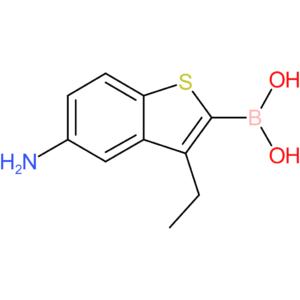 5-amino-3-ethylbenzothiophene-2-boronic acid
