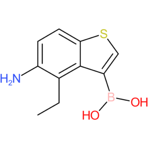 5-amino-4-ethylbenzothiophene-3-boronic acid