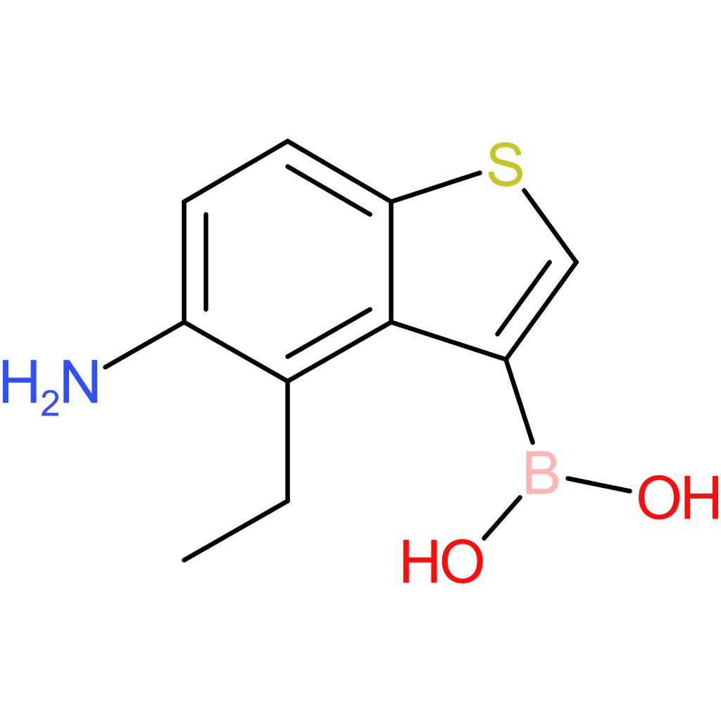 5-amino-4-ethylbenzothiophene-3-boronic acid