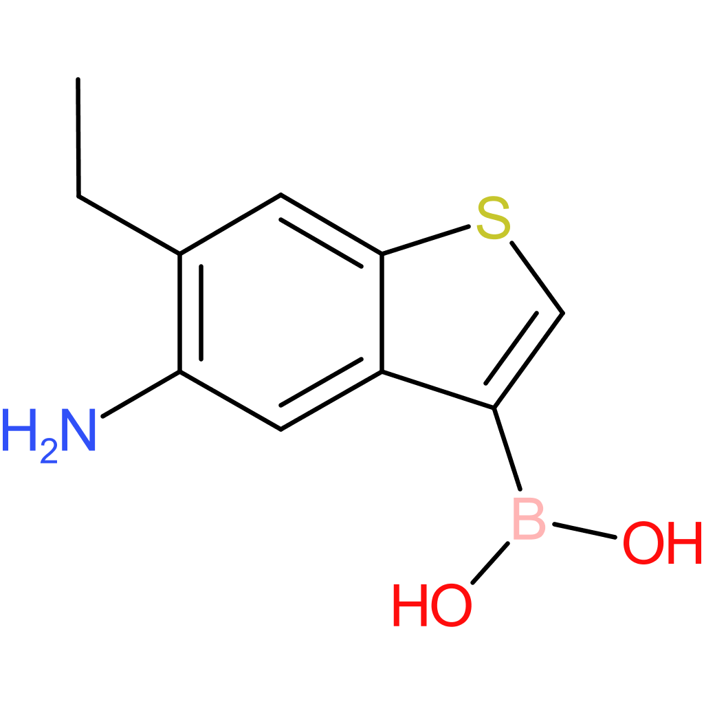 5-amino-6-ethylbenzothiophene-3-boronic acid