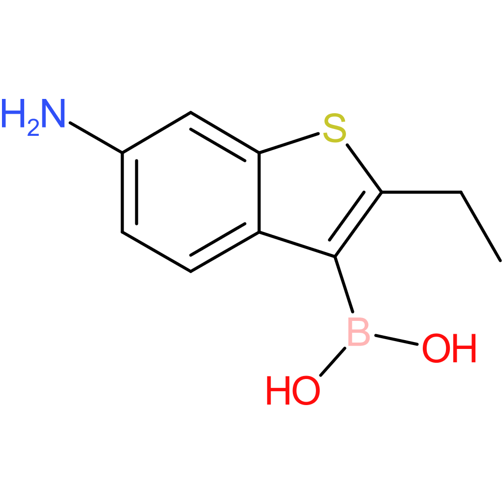 6-amino-2-ethylbenzothiophene-3-boronic acid