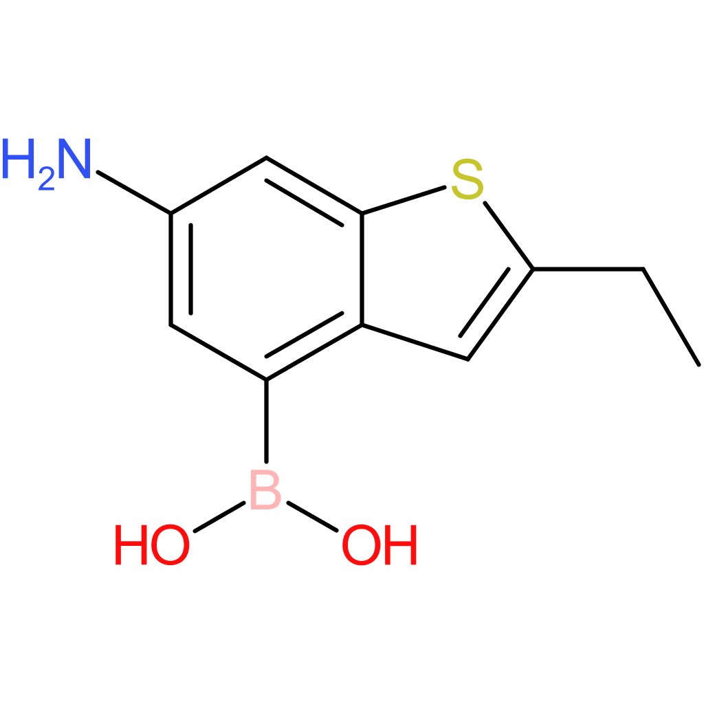 6-amino-2-ethylbenzothiophene-4-boronic acid