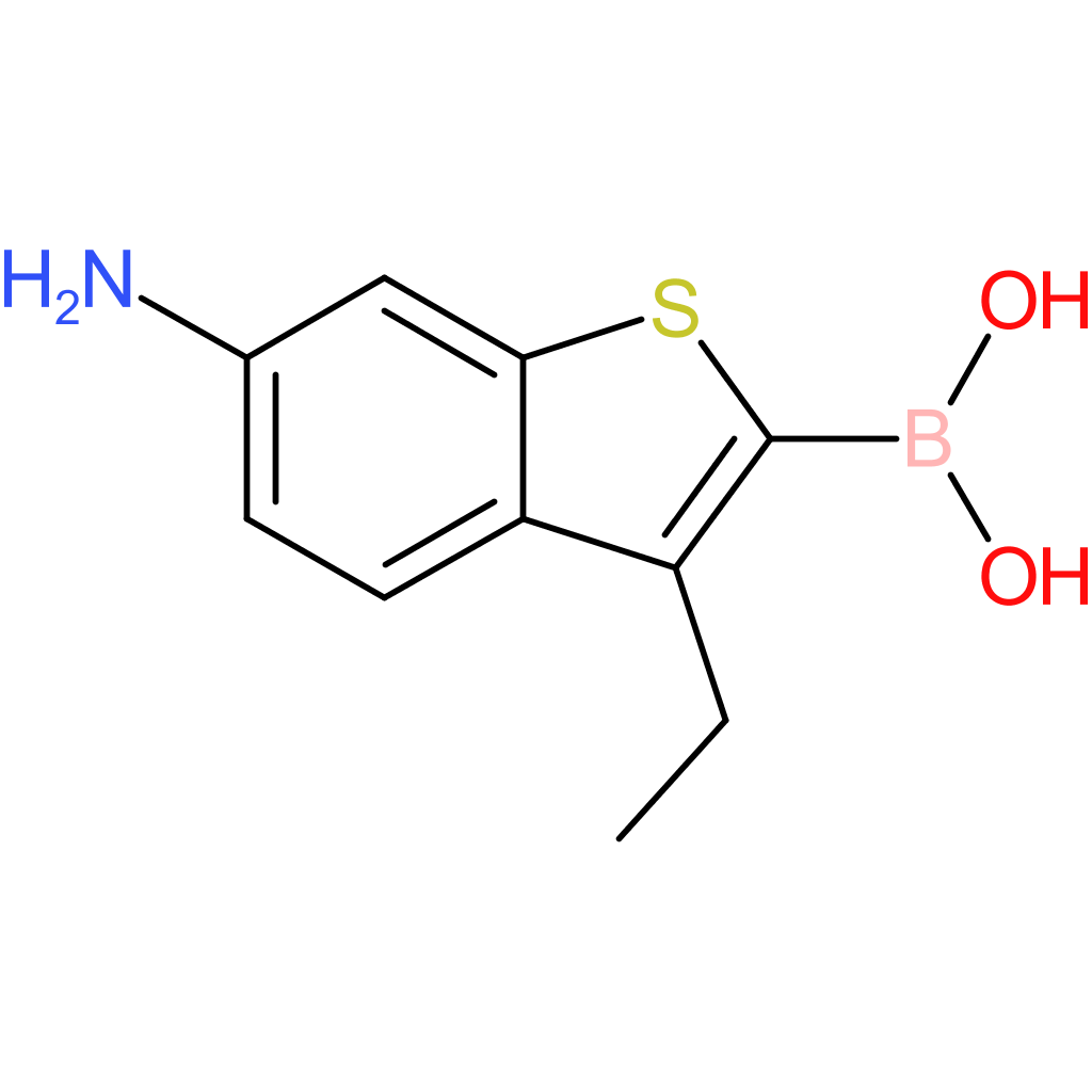 6-amino-3-ethylbenzothiophene-2-boronic acid