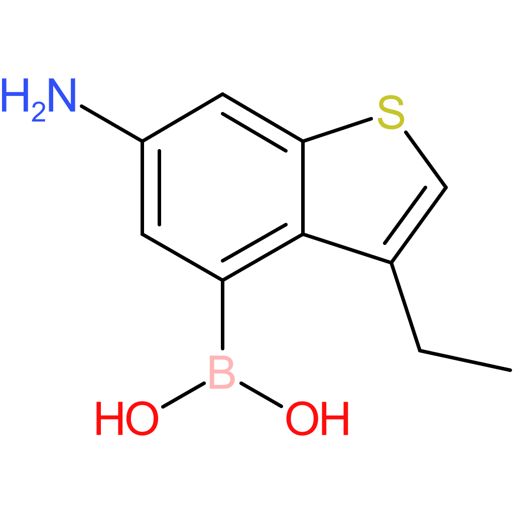 6-amino-3-ethylbenzothiophene-4-boronic acid
