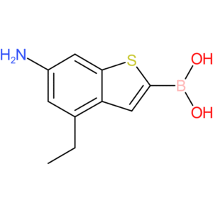 6-amino-4-ethylbenzothiophene-2-boronic acid