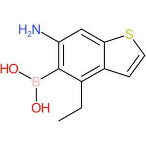 6-amino-4-ethylbenzothiophene-5-boronic acid
