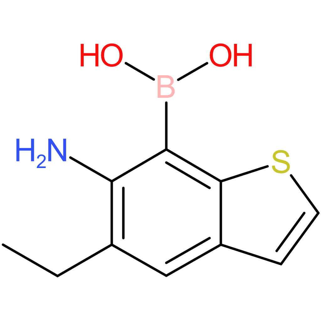 6-amino-5-ethylbenzothiophene-7-boronic acid