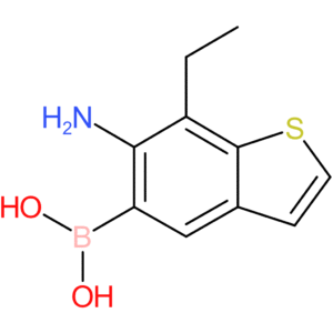 6-amino-7-ethylbenzothiophene-5-boronic acid