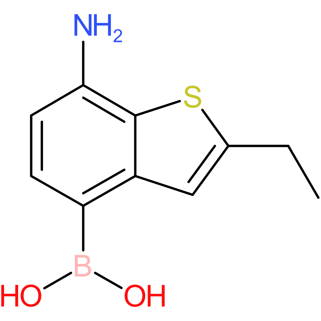 7-amino-2-ethylbenzothiophene-4-boronic acid