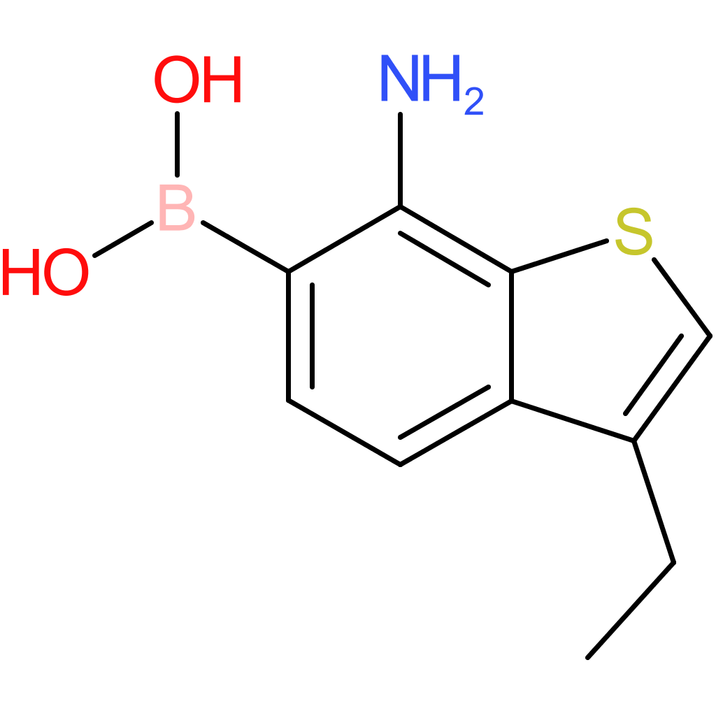 7-amino-3-ethylbenzothiophene-6-boronic acid