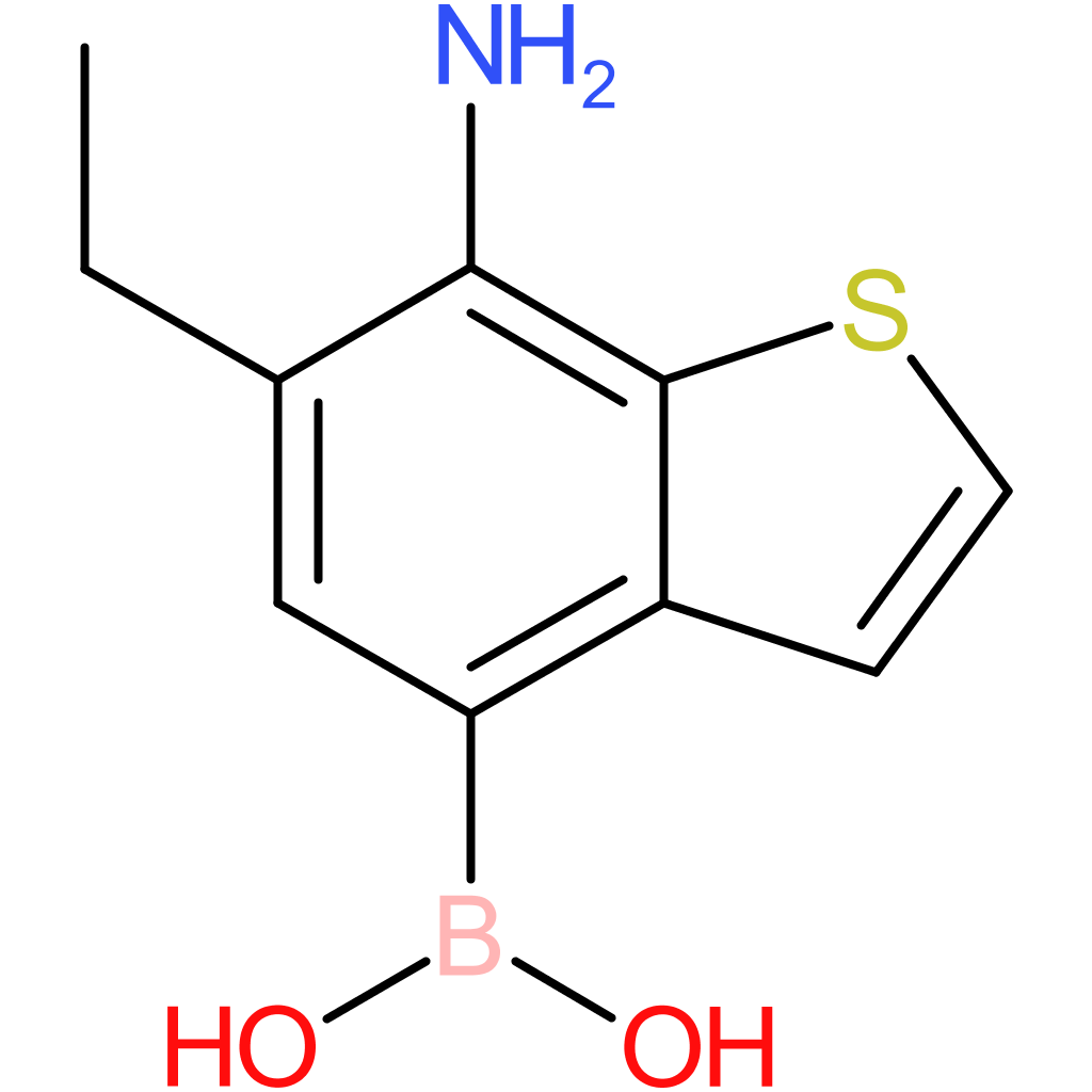 7-amino-6-ethylbenzothiophene-4-boronic acid