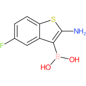 2-amino-5-fluorobenzothiophene-3-boronic acid