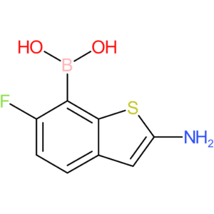 (2-amino-6-fluoro-1-benzothiophen-7-yl)boronic acid