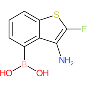(3-amino-2-fluoro-1-benzothiophen-4-yl)boronic acid