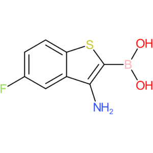 (3-amino-5-fluoro-1-benzothiophen-2-yl)boronic acid