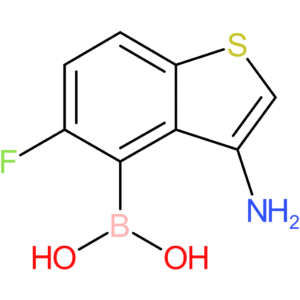 (3-amino-5-fluoro-1-benzothiophen-4-yl)boronic acid