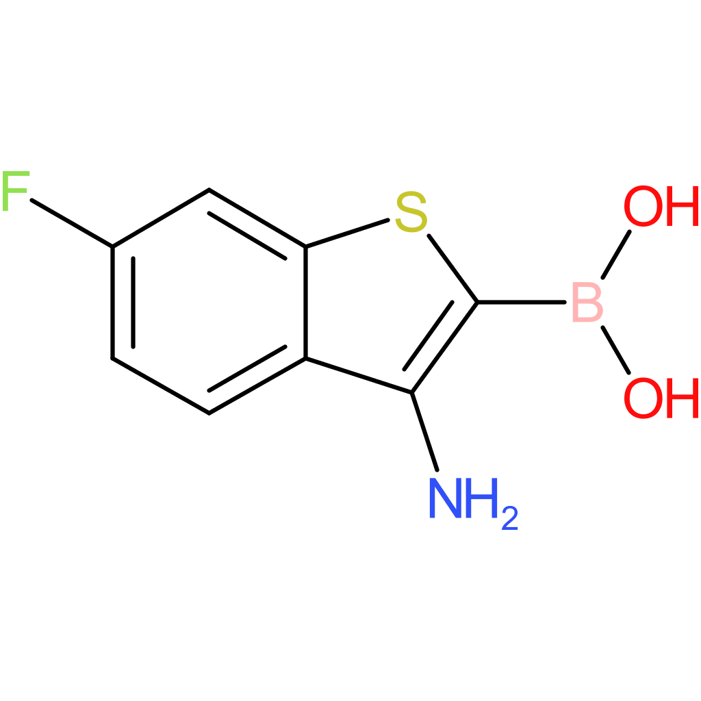 (3-amino-6-fluoro-1-benzothiophen-2-yl)boronic acid