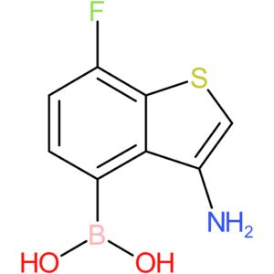 3-amino-7-fluorobenzothiophene-4-boronic acid