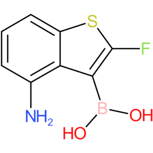 (4-amino-2-fluoro-1-benzothiophen-3-yl)boronic acid
