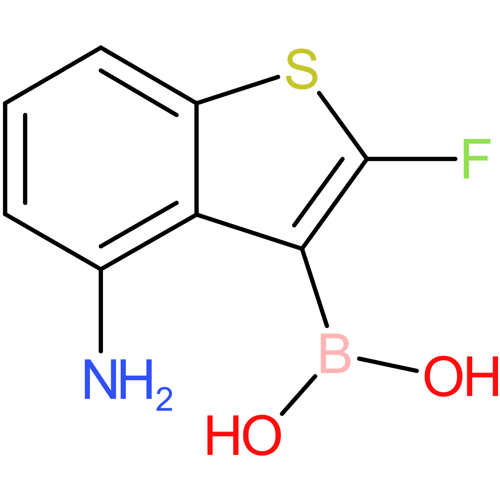 (4-amino-2-fluoro-1-benzothiophen-3-yl)boronic acid