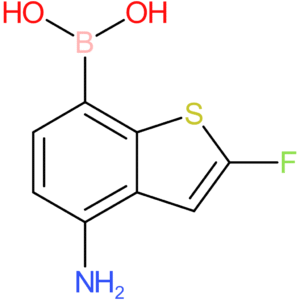 (4-amino-2-fluoro-1-benzothiophen-7-yl)boronic acid