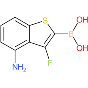 (4-amino-3-fluoro-1-benzothiophen-2-yl)boronic acid