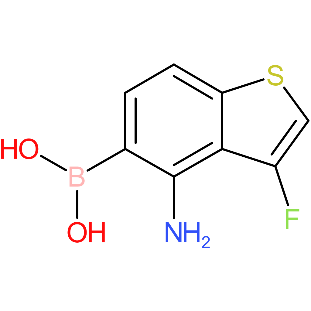 (4-amino-3-fluoro-1-benzothiophen-5-yl)boronic acid