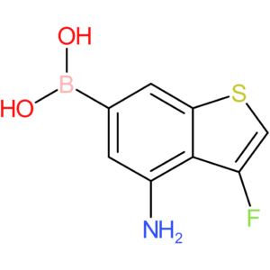 (4-amino-3-fluoro-1-benzothiophen-6-yl)boronic acid