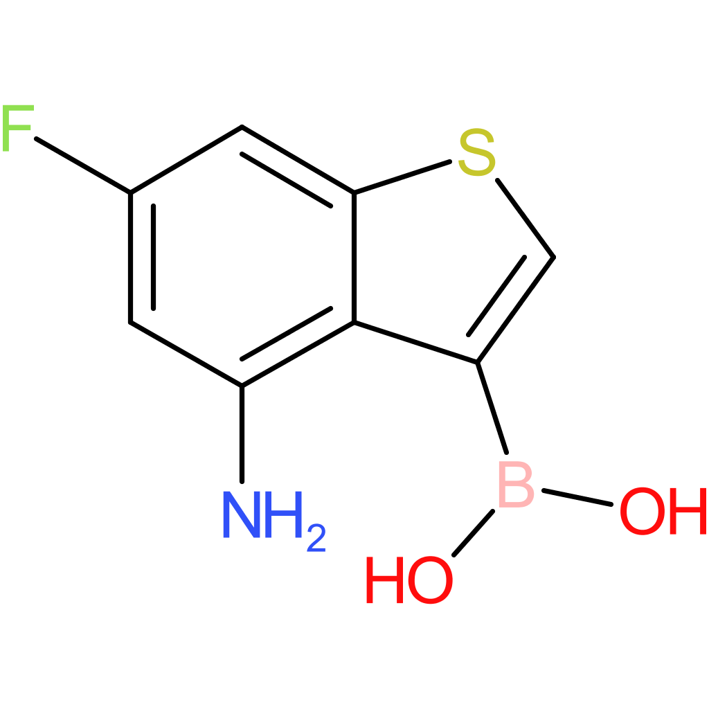 4-amino-6-fluorobenzothiophene-3-boronic acid