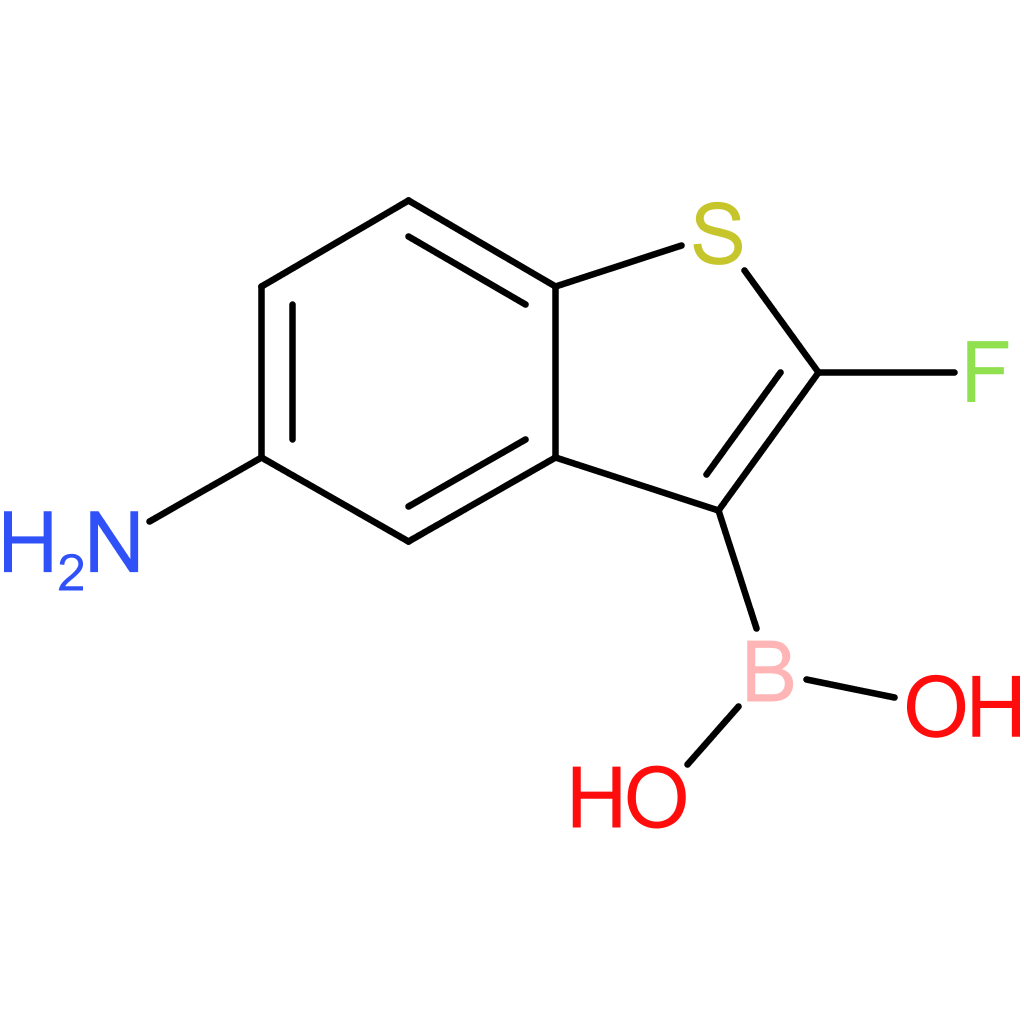 5-amino-2-fluorobenzothiophene-3-boronic acid