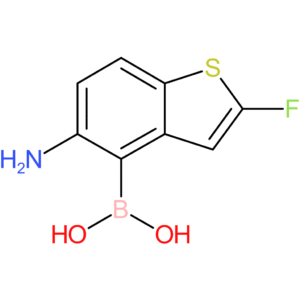 (5-amino-2-fluoro-1-benzothiophen-4-yl)boronic acid