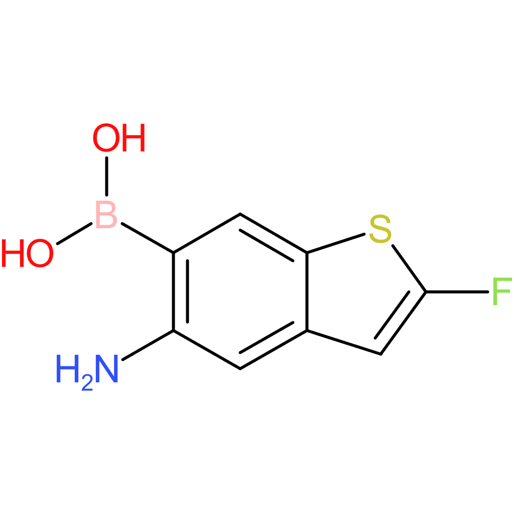 (5-amino-2-fluoro-1-benzothiophen-6-yl)boronic acid