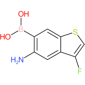 5-amino-3-fluorobenzothiophene-6-boronic acid