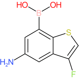 5-amino-3-fluorobenzothiophene-7-boronic acid