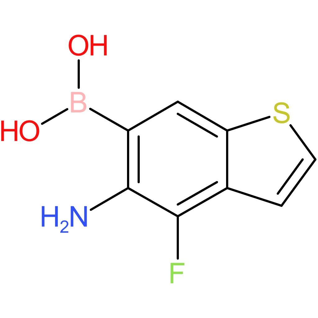 5-amino-4-fluorobenzothiophene-6-boronic acid