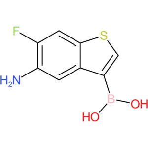 5-amino-6-fluorobenzothiophene-3-boronic acid