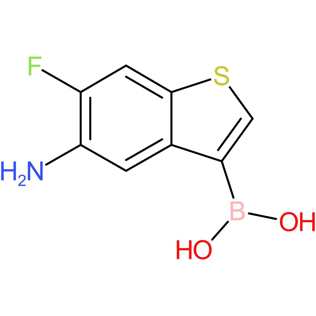 5-amino-6-fluorobenzothiophene-3-boronic acid