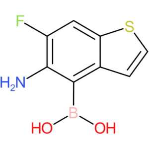 5-amino-6-fluorobenzothiophene-4-boronic acid