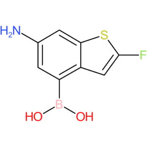 6-amino-2-fluorobenzothiophene-4-boronic acid