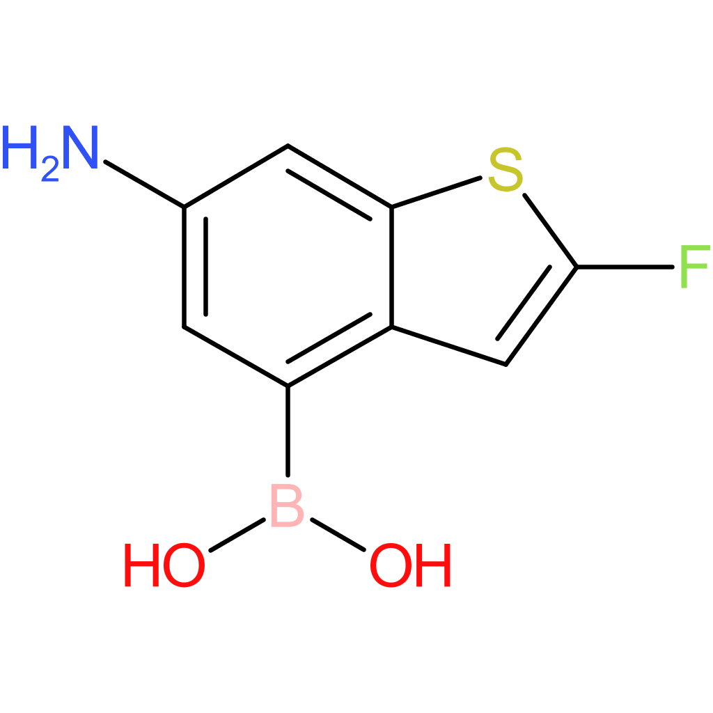 6-amino-2-fluorobenzothiophene-4-boronic acid